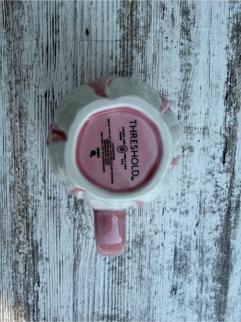 Pink Cabbage Radicchio Ceramic 15 fl oz Mug Cottagecore